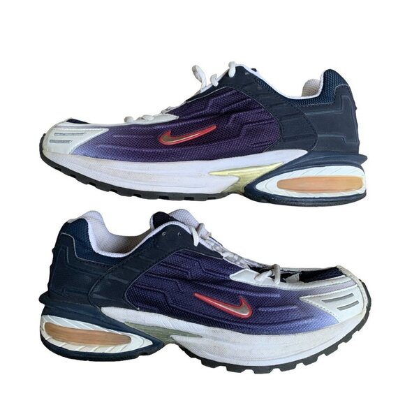 VINTAGE 2001 Nike Air Max Tailwind 'USA Blue' Size 9.5 - Picture 4 of 14